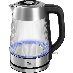 Чайник электрический Red Solution G121 1.8 л, 2200 Вт, черный/серебристый, фото 1