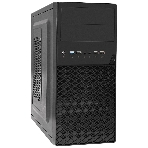 Компьютерный корпус Minitower ExeGate BA-203U-UNS500 (mATX, БП UNS500 с вент. 12см, 3хUSB+1хUSB 3.0, аудио, черный), фото 1