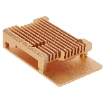 Корпус Qumo Aluminum case without fan, Raspberry Pi 3, gold(RS025), фото 1
