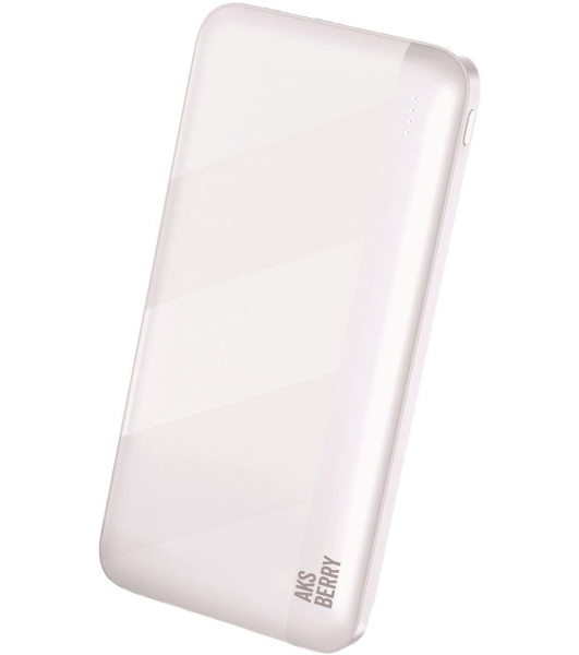 Портативный аккумулятор AKSBERRY (6900288200014) E103 Infinity 10000 mAh (белый)