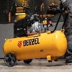 Компрессор воздушный Denzel DKV2200/100,Х-PRO (58079) 2.2 кВт, 400 л/мин, 100л, фото10