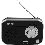 Радиоприемник Vitek VT-3593 (BK) Выходная мощность 1 вт. Динамики 1.Тип батареек UM-2/C, фото20