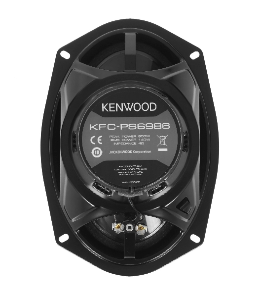 Колонки автомобильные Kenwood KFC-PS6986 600Вт 88дБ 4Ом 15x23см (6x9дюйм) (ком.:2кол.) коаксиальные четырехполосные