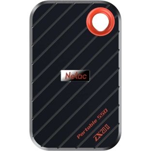 Внешний SSD Netac ZX20 II, 2TB, USB 3.2 Gen 2 Type-C, R/W 2000/1800, черный