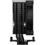 Кулер для процессора DEEPCOOL AK400 G2 LGA1851/1700/1200/115X/AM5/AM4 (12шт/кор, TDP 220W, PWM, Fan 120мм, 4 тепл. Трубки, Wood-grain top cover, черный) RET (R-AK400G2-BKNNMN-GJD), фото7