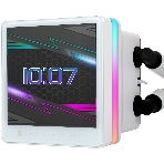 Водяное охлаждение для процессора Thermalright Grand Vision 360 (360mm, LED, White, ARGB/Fans: 3x120mm, 80.45CFM, 29.4dBA, 2150RPM/Pump height 72.5mm, 6400RPM, Rad thickness 27mm/S: 1700, 1200, 1851, 115X, 2011, 2066, AM5, AM4), фото10