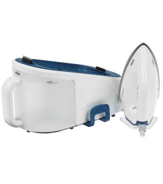 Парогенератор Braun IS5145WH белый/синий, 2400 Вт, 120 г/мин, 400 г/мин, 2000 мл