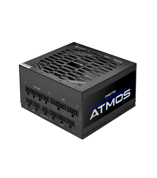 Блок питания, Chieftec, Atmos CPX-750FC, 750Вт, 80 PLUS GOLD, 120мм, черный