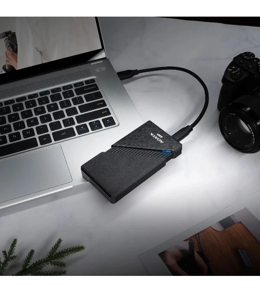 Внешний SSD ADATA SE920, 4TB, USB 4 Type-C, R/W 3800/3700, черный