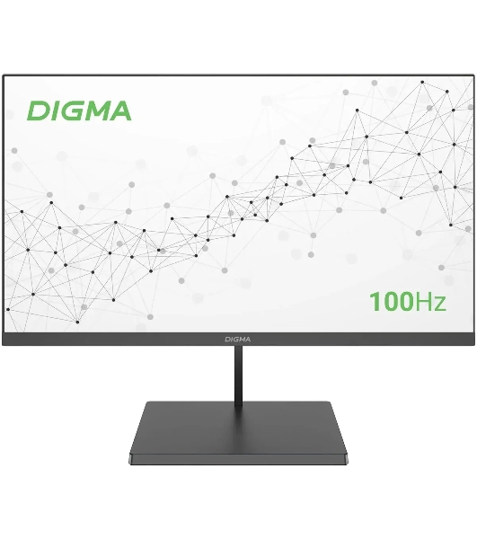 Монитор 27' Digma Progress 27A501F VA 1920x1080, 100 Гц, 5 мс, 16:9, 300 кд/м2, 1xHDMI, 1xVGA, 1x3.5 мм, черный