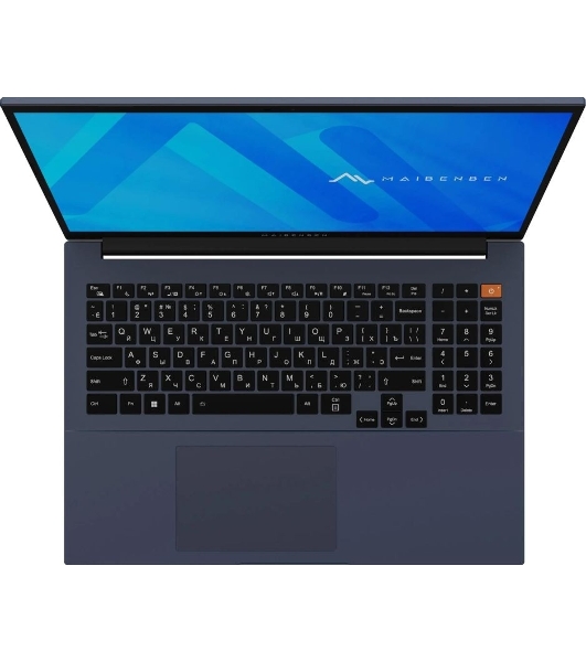 Ноутбук Maibenben M16C-R745UM/16'/IPS/AMD Ryzen 5 7445HS/16Gb/512Gb SSD/AMD Radeon Graphics/Windows 11 Home/синий/1.84kg