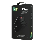 Сетевое зарядное устройство MORE CHOICE NC90 1USB+2Type-C 3.0A PD 45W, черный, фото4