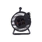 Удлинитель на катушке 4х30 м 2P+PE 16А УК30 с термозащ. 3х1.5 кв.мм GENERICA IEK WKP20-16-04-30-G, фото 1