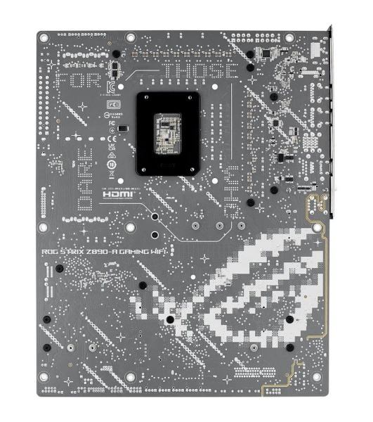Материнская плата ASUS ROG STRIX Z890-A GAMING WIFI, LGA 1851, Intel Z890, 4xDDR5, 4xSATA, 5xM.2, 1xPCIe 4.0 x16, 1xPCIe 5.0 x16, 1xHDMI, 1xDP, 1x 2.5Gb LAN, 2xUSB-A 3.2 Gen 1, 5xUSB-A 3.2 Gen 2, 1xUSB-C 3.2 Gen 2, 2xThunderbolt 4, 2x3.5 мм, 7.1, ATX