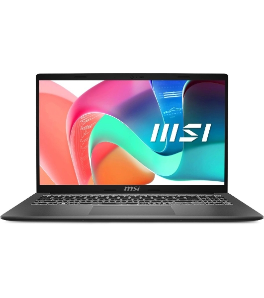 Ноутбук MSI Modern 15 F1MG-1099RU/15.6'/IPS/Intel Core 7 150U/16Gb/512Gb SSD/Intel Graphics/Windows 11 Pro/серый/1.7kg