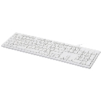 Клавиатура проводная Oklick 500M, USB, белый, фото2