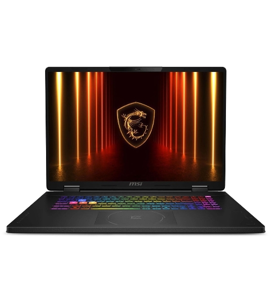 Ноутбук MSI Crosshair 18 HX AI A2XWGKG-022XRU Core Ultra 9 275HX 32Gb SSD 1Tb NVIDIA GeForce RTX 5070 8Gb 18' IPS QHD+ (2560x1600) FreeDOS черный WiFi BT Cam (9S7-184111-022)