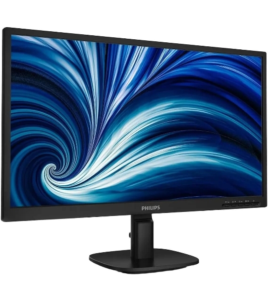 Монитор 23.8' Philips 24B2N2100L IPS 1920x1080, 100 Гц, 4 мс, 16:9, 250 кд/м², HDMI, VGA, 3.5 мм, Adaptive-Sync, черный