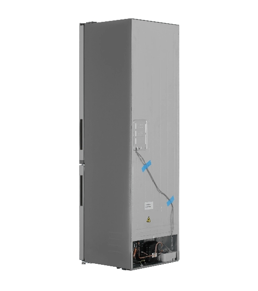 Холодильник Candy CFN6200S серебристый двухкамерный 243/91л морозилка снизу, No Frost