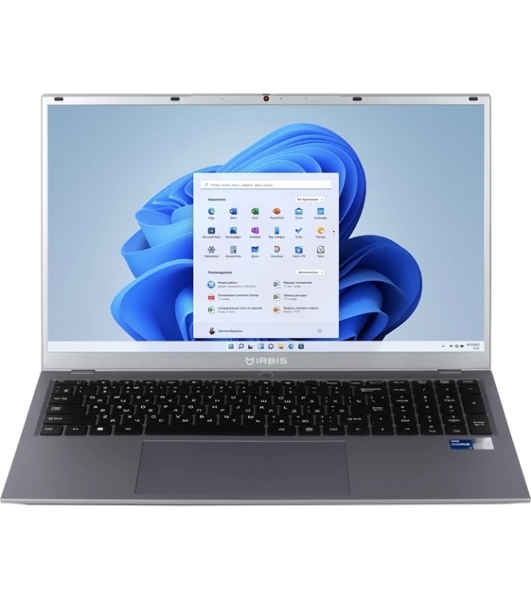 Ноутбук IRBIS 17NBP4504 17.3' FHD (1920x1080) IPS 300cd,Core i5-1235U,16Gb DDR4-3200(2),1Tb SSD,Wi-Fi 6+BT 5,5800mAh,Kbd Backlit,FPS,TPM 2.0,2.2kg,Grey,1y warranty,DOS