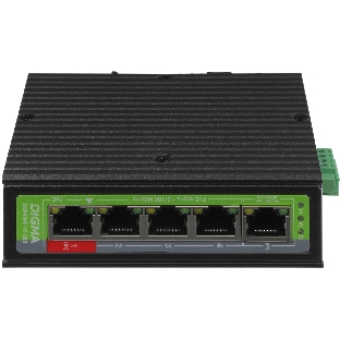 Коммутатор Digma DSP404F-1F-200, 5×100 Мбит/с, неуправляемый
