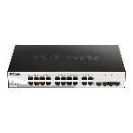 Коммутатор D-Link DGS-1210-16/G2A, 16×1 Гбит/с + 4×1 Гбит/с Combo, настраиваемый, фото 1