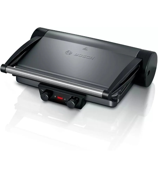 Электрогриль Bosch TCG4215 серебристый/черный