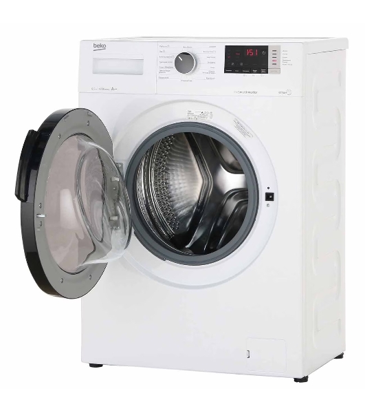 Стиральная машина Beko WSPE 6H612W белый, загрузка фронтальная 6,5 кг, 1200 об/мин., класс: А++