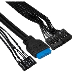 Компьютерный корпус Miditower ExeGate XP-340U-UNS350 (ATX, БП UNS350 с вент. 12см, 1хUSB/2хUSB 3.0, аудио), фото2