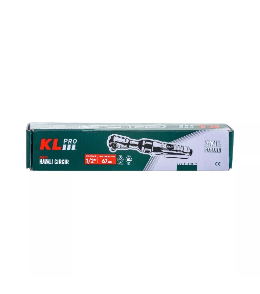 Профессиональная пневмотрещетка Klpro KLHA31 (патрон 1/2', 67Hm, 160 об/мин)