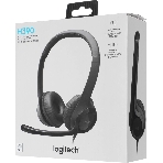Гарнитура Logitech H390 чёрный, проводная, USB, фото2