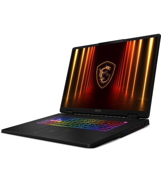 Ноутбук MSI Crosshair 18 HX AI A2XWGKG-022XRU Core Ultra 9 275HX 32Gb SSD 1Tb NVIDIA GeForce RTX 5070 8Gb 18' IPS QHD+ (2560x1600) FreeDOS черный WiFi BT Cam (9S7-184111-022)