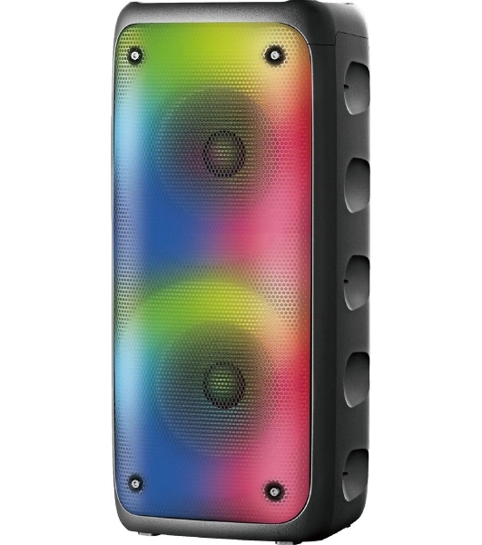 Минисистема Hyundai H-MC1230 черный 40Вт FM USB BT micro SD