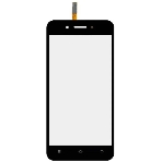 Сенсорное стекло (тачскрин) для Vivo Y53 (Y53i), черное, фото 1