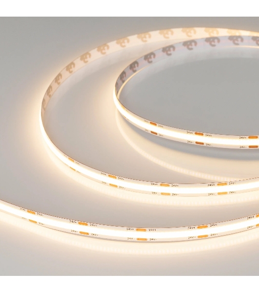 Лента светодиодная COB-X544-8mm 24V Warm3000 (11.5 W/m, IP20, CSP, 5m) (ARL, -)