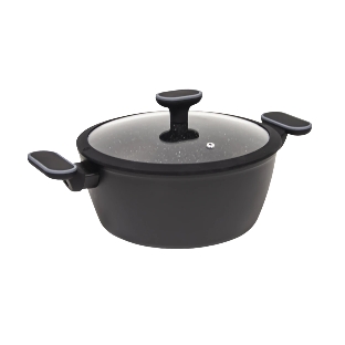 Кастрюля AUFFMAN AM-3102, объем 6,2 л с крышкой 28x11,5 см