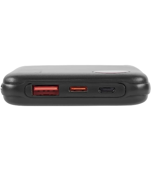 Портативный аккумулятор Digma DGPF10B 10000mAh QC3.0/PD3.0 22.5W 3A USB-A/USB-C черный