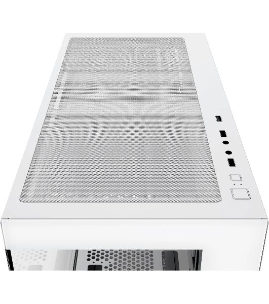 Компьютерный корпус Case Ocypus Gamma C52 WH mATX / win / white / no PSU / Tempered Glass