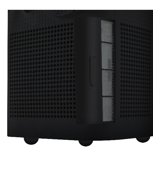 Кондиционер мобильный Ballu Eclipse BPAC-07 EPB/N6 7000 BTU, 18 м², 50 дБ, охлаждение, осушение, черный