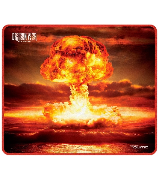 Комплект клавиатура+мышь Qumo Wartime проводной, USB, 3200 DPI, чёрный