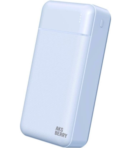 Внешний АКБ AKSBERRY E300 Epica быстрая зарядка 30000 mAh, белый