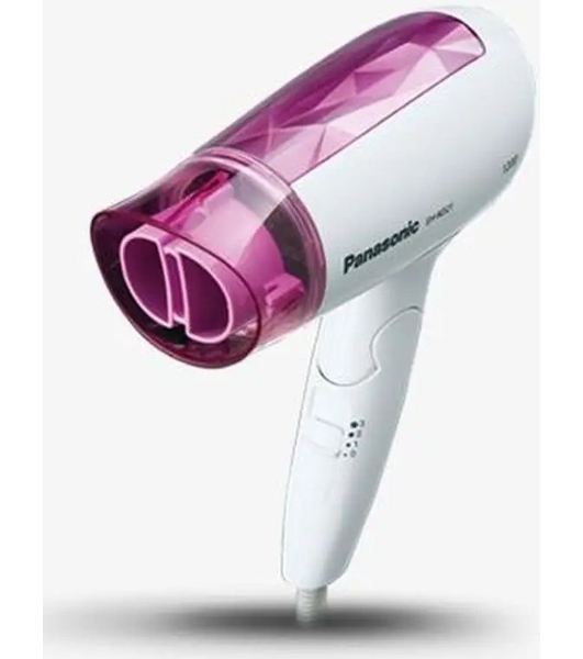 Фен Panasonic EH-ND21-P615 белый/розовый, 1200 Вт, компактный