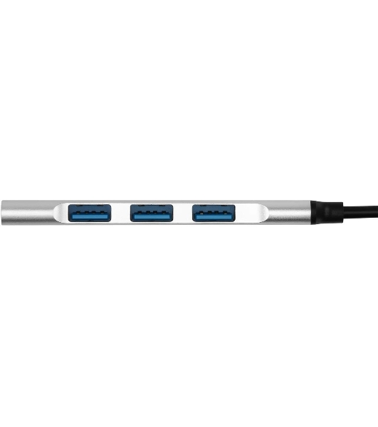 USB-концентратор Digma DHUB-4USB-AC-2.0, USB-C + USB-A, USB 2.0 4 портов, USB