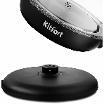 Чайник электрический Kitfort КТ-625-1 1.7л. 2200Вт черный/голубой (корпус: стекло), фото10