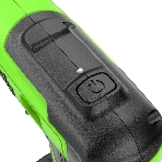 Пистолет клеевой аккумуляторный GreenWorks G24GLG, 24V, 11 мм, без АКБ и ЗУ (3502207), фото7