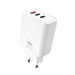 Сетевое зарядное устройство MORE CHOICE NC90 1USB+2Type-C 3.0A PD 45W, белый, фото 1