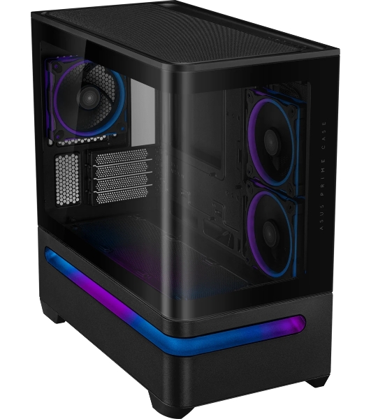Компьютерный корпус ASUS PRIME AP202 TG ARGB черный