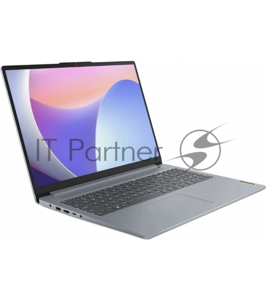 Ноутбук LENOVO IdeaPad 3 Slim 15IRU8 15.6' 1920x1080/Intel Core i3-1315U/RAM 8Гб/SSD 256Гб/Intel UHD Graphics/ENG RUS/DOS серый 1.62 кг 82X700BVPS_RU