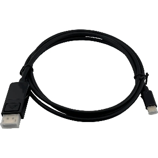 Кабель Buro ver1.4 USB Type-C (m) DisplayPort (m) 1.5м черный