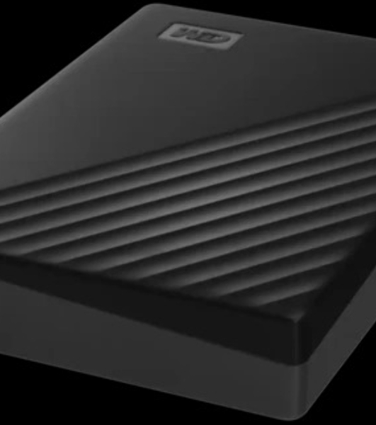 Внешний HDD 2.5' Western Digital My Passport, 6TB, USB 3.2 Gen 1 Type-A, 5400 rpm, черный